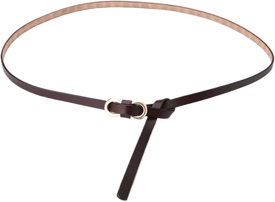 Women's Leather Sweater Dress Decoration Jeans Belt