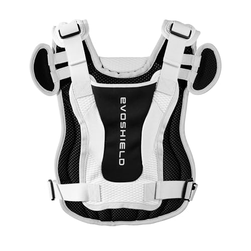 EvoShield Pro-SRZ™ 2.0 Fastpitch Catcher’s Chest Protector - Intermediate, White by EvoShield - Used condition - Image 4