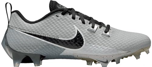 Nike Vapor Edge Speed 360 2 DA5455-002 Light Smoke Grey/Khaki/Metallic Silver/Black Men's Football Cleats 14 US