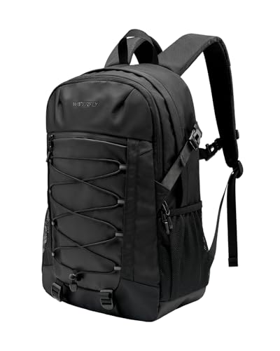 WATERFLY 25L Wanderrucksack Herren Damen: Sport Trekkingrucksack Leicht Rucksack Outdoor Daypack mit Abnehmbare Brustschnalle für Wandern Reisen Camping