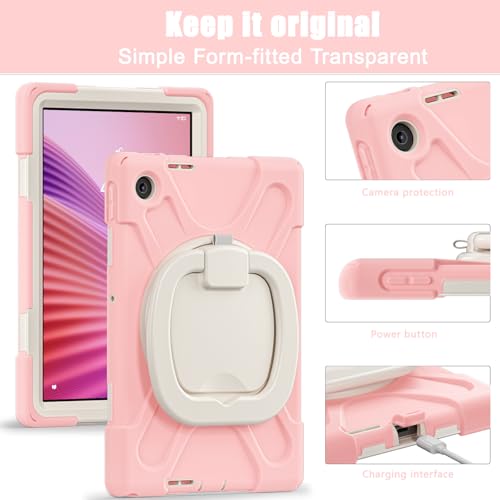 Funda a prueba de golpes Lenovo Tab S10 10.1 2025 TB-311XU K10C carcasa con protector 5