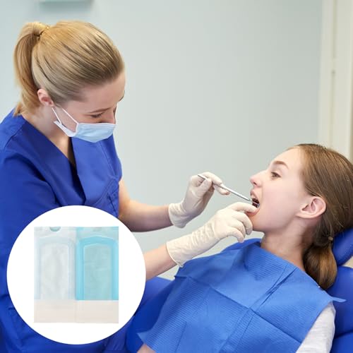 COZERI 50pcs Medizinische Selbstsiegelnder Sterilisationsbeutel,90x165mm,Verschluß Sterilisier-Beutel, Einweg Sterinisationsbeutel, Disposable Sterilization Bags, Dental Sterilisationsbeutel