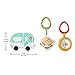 Fisher-Price S'more Fun Camping Gift Set, 3 outdoor-themed baby toys and teether for infants ages 3 months and up