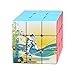 Sport Skateboard Colorful Illustration Magic Cube Puzzle 3x3 Toy Game Play