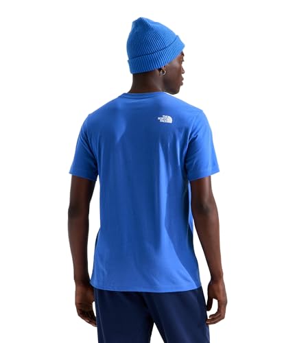 THE NORTH FACE Herren Evolution Half Dome Regular Short Slee T-Shirt, Active Blue, XS – Ansicht 2