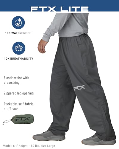 Image of FROGG TOGGS Men's Ftx Lite Waterproof Angler /Fishing Pant with Stretch Fabric