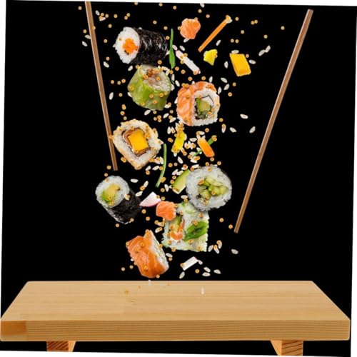 Set de 2 platos para sushi estilo japonés 24x15cm y 27x18cm miniatura 5