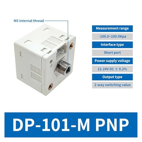 Capteur de pression négative sous vide numérique DP-101-M NPN -100 à +100kPa