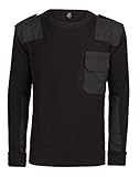 Brandit BW-Pullover - Rundhals, Schwarz, Gr.- 5XL/64