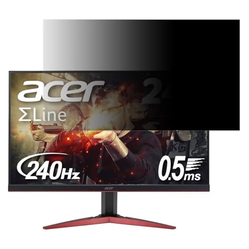 Acer �Q�[�~���O���j�^�[ SigmaLine 24.5�C���` KG251QIbmiipx 24.5�C���` 16:9 �Ή� �`�����h�~�t�B���^�[ �v���C�o�V�[�t�B���^�[ �u���[���C�g�J�b�g ���˖h�~ PC �p�\�R�� ���j�^�[ �̂������h�~ ��ʕی�t�B��