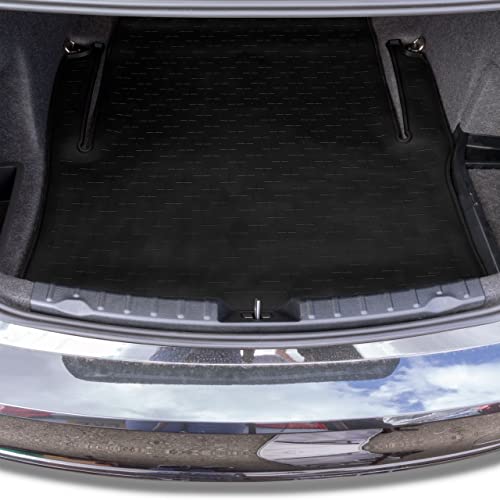 Travall Liner Tapis en Caoutchouc Compatible avec BMW Série 3 Berline F30 (2015-2019) TBM1181 - Tapis de Coffre en Caoutchouc sur Measure Cover