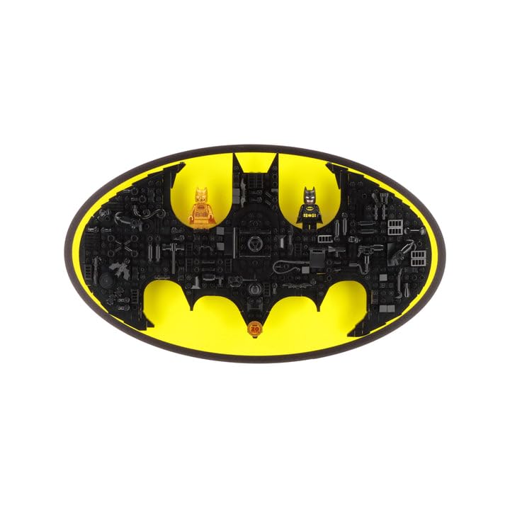 Wall Display Compatible for LEGO 76330 Batman Logo