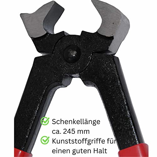 AMKA Hufbeschlag Zange mit Nietansatz 30 cm Hufzange Hufpflege Klauenpflege