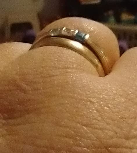 Cubic Mothers Birthstone Ring