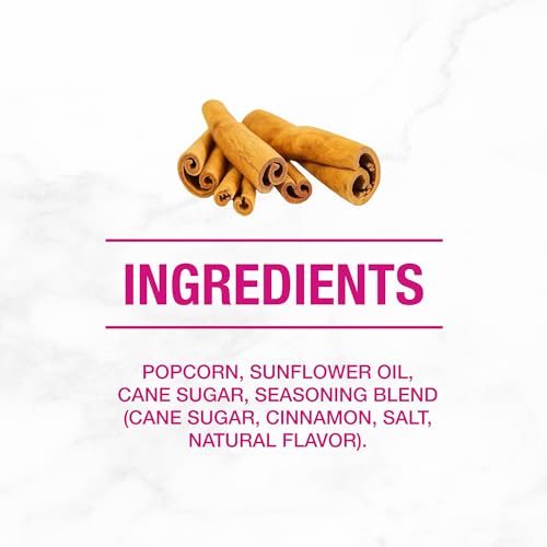 Angie’s BOOMCHICKAPOP Cinnamon Churro Popcorn, 6 oz. Bag | Gluten-free; vegan; Cinnamon Churro flavor; great for movie night & entertaining - image 6