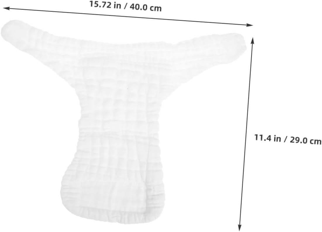 5pcs Cloth Diaper Covers Nappy Liners Swim Diaper Pull Nappy Pad Insert Washable