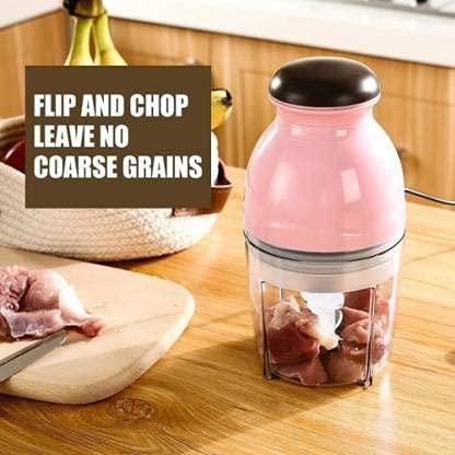 Food Processor Blender Electric Vegetable Chopper Multifunctional Meat Chopper Veggie and Fruit Mincer Mixer 4 Blades