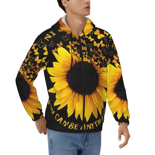 Sweat à fermeture éclair pour homme en polyester doux pour look décontracté