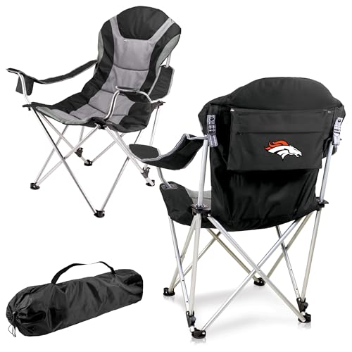 Image of Picnic TIME NFL Unisex-Adult NFL Reclining Camp Chair, Beach Chair for Adults, Sports Chair with Carry Bag