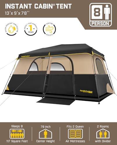 FanttikOutdoor Zeta C8 Pro Max Instant Tent