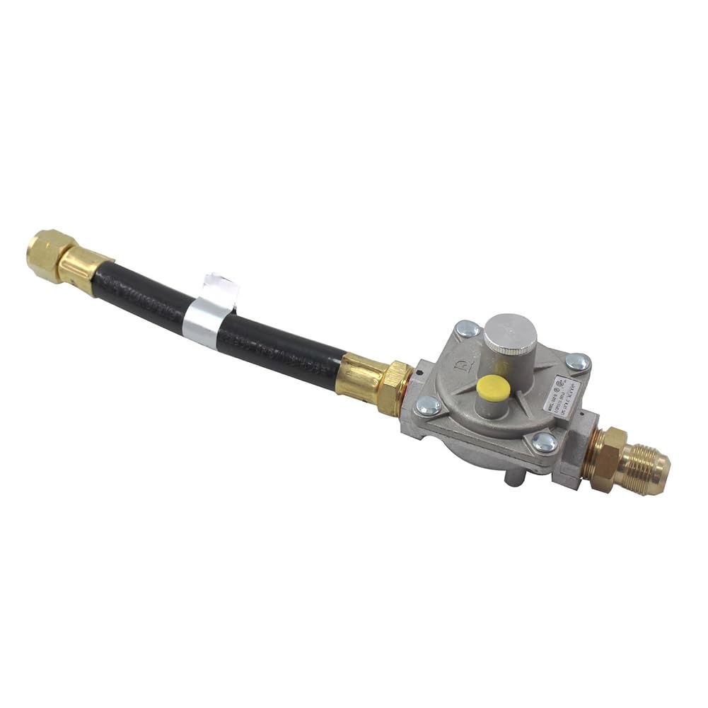Rersduyt Replacement of 3030CNG for 710-0003 Gas Grill Natural Gas Conversion Kit Regulator Grill Regulator with Hose 1/2Inch Male Flare Fitting