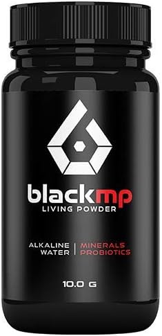 BlackMP Living Powder - Probiótico SBO, minerales fúlvicos y húmicos (30 porciones) Fórmula natural que promueve una salud óptima para mujeres,