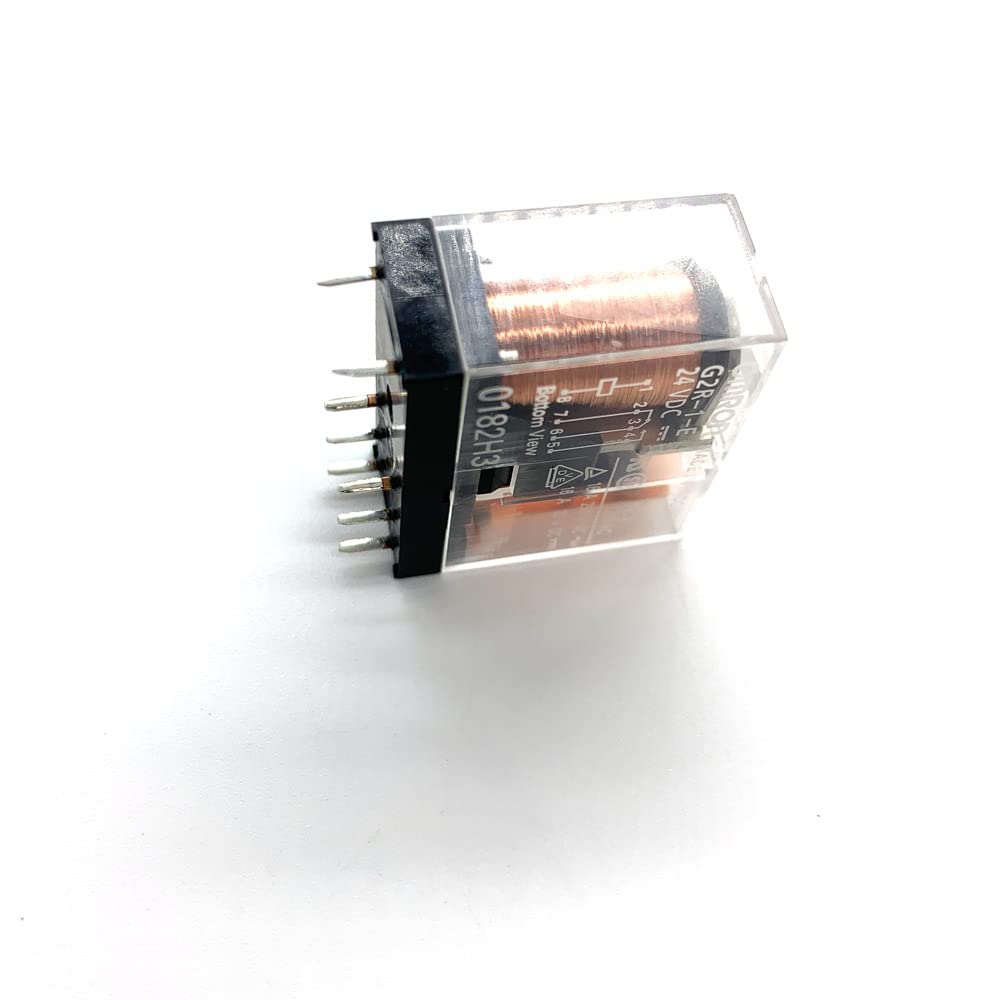 IDEC - RH2B-ULAC24V - Power Relay, 24 VAC, RH Series DPDT 10 A Socket Non Latching-6pack