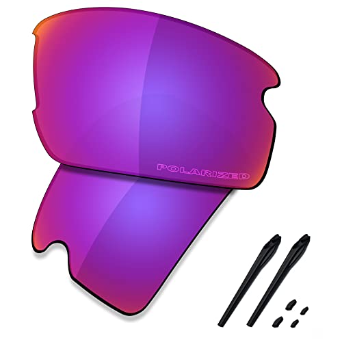 Image of SAUCER Premium Replacement Lenses & Rubber Kits for Oakley Flak 2.0 OO9295 | UV400 Protection, Anti-Scratch, Precise Fit