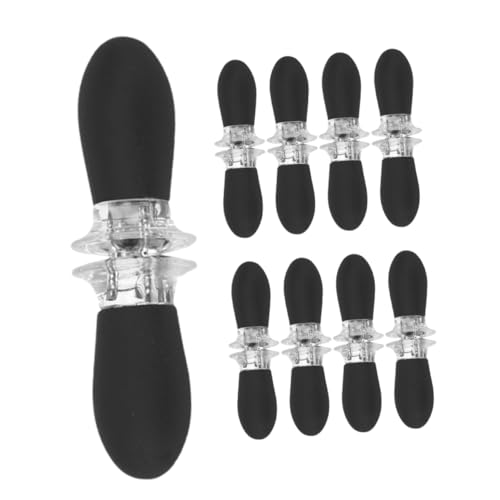 ibasenice 9paia Spiedini Per Pannocchie Di Mais in Silicone e Inossidabile Supporti Per Pannocchie Di Sicurezza Accessori Per Barbecue e Quotidiano