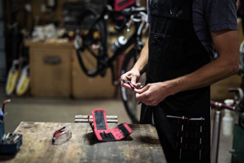 Silca T-Ratchet + Ti-Torque Kit | 10 S2 High Vis Hex Bit Set, Torx, Phillips Bits | Waxed Canvas Carrying Case | T Tool Set | T Tool Ratchet Repair Set #TOP7