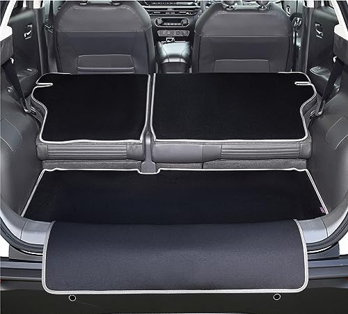 Levolva (レヴォルヴァ) ラゲッジカバー - E13 ノート NOTE FE13 オーラ AURA 専用 防水 防汚 ラゲッジマット バンパーカバー付 【日産 トランクシート トランクマット フロアマット アクセサリー パーツ】