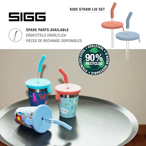 Miniatura 4 de Sigg - Vaso Infantil Con Tapa Y Pajita - Tapa De Silicona Y Pajita De Tritán - Antiderrame - Libre De Bpa - Ligero Y Robusto - Bomberos - 0,35l