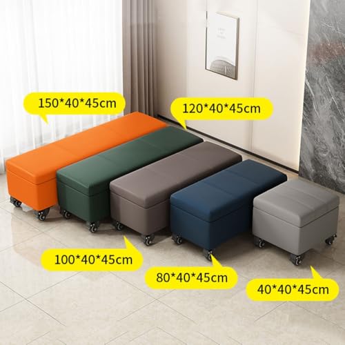 Tabouret ottoman de rangement gain de place pour optimiser les petits salons - 6