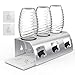 Produktbild Flaschenhalter Sodastream Crystal 3er, Abtropfhalter Sodastream Flaschen, AbtropfstäNder für Sodastream Crystal und Emil Flaschen, Edelstahl Flaschenhalter Sodastream