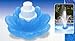 SWIMLINE HYDROTOOLS Floating Pool Fountain – Soothing Water Feature for Pools & Ponds, Easy to Install, UV-Resistant, Triple Tier, Blossom Floating Design, Blue