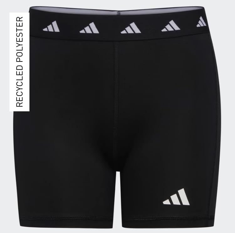 adidas Girls' Yg Techfit Short2