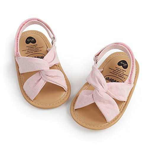 Image of Infant Baby Girls Boys Summer Sandals Premium Unisex Non Slip Rubber Soft Sole Breathable Toddler First Walker Outdoor Beach Shoes