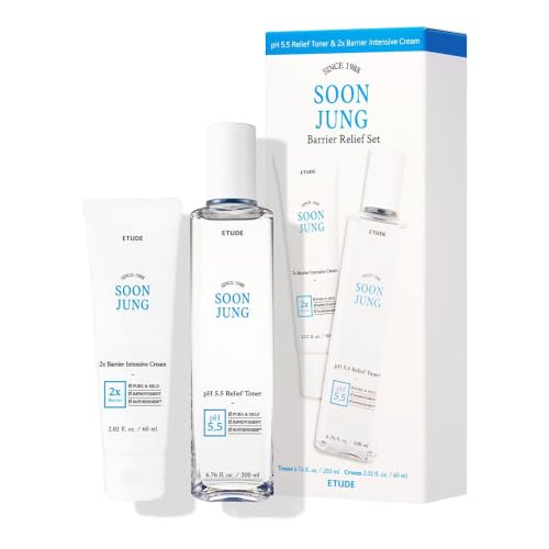 ETUDE SoonJung 2x Barrier Intensive Cream (Rich Cream &amp; Toner)
