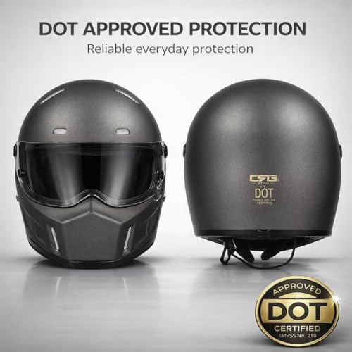 CRG Sports Retro Full-Face Helmet