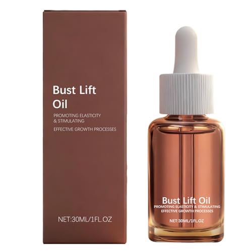 KunMan Bust Lift Oil, Breast Plump Oil, Lightweight & No-Greasy, Lift, Firm & Plum Naturally, for All Skin Types, 1Fl.oz