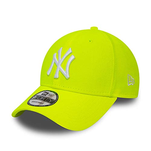 New Era New York Yankees MLB Cap Verstellbar 9forty Basecap Kappe Neon Gelb - One-Size