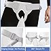 Inguinal Hernia Belt for Men, Inguinal Hernia Belt, Double-Sided Adjustable, Breathable Mesh, No Burden to Wear All Day(Small)