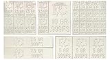 Patriots Coin .999 Pure Stamped Silver Plates for Trading Barter or Collecting (Patriot Set)