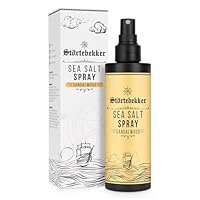 Störtebekker® Premium Sea Salt Spray Sandelholz – Salzwasserspray mit natürlichem Meersalz für Volumen, Glanz & flexiblen Halt – vegan, ohne Silikone & Parabene (200 ml) - Texture Spray Haare