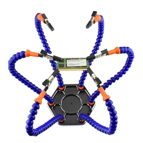 Aide à la souder troisième main flexible pour bloquer circuit imprimé et PCB