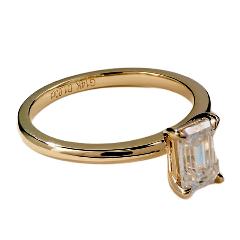 Bague solitaire argent 925 d'exception éclat diamant et anneau plaqué or précieux
