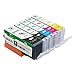 Price comparison product image Supricolor PGI-580XXL CLI-581XXL Ink Cartridges PGI 580 XL CLI 581 XL 5 Color, Use with TS705 TS8350 TR8550 TS6350 TS6250 TS8250 TS8150 TR7550 TS9150 TS9550 TS6151 TS6150 TS8251 Printers