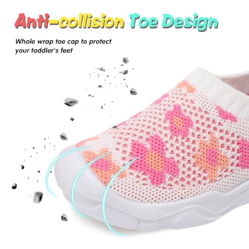 Image of JOINFREE Toddler Boys Girls Sneaker Slip On Shoes Kids Lightweight Breathable Walking Shoes