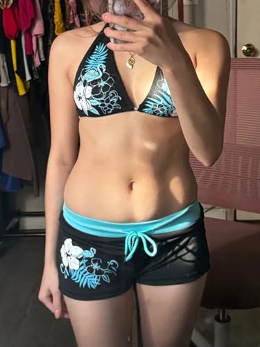 2 Piece Y2k Halter Bikini Sets Women Sexy Swimsuit Beach Sets Cute Summer Going Out Outfits 2025 Vacation 2000s3