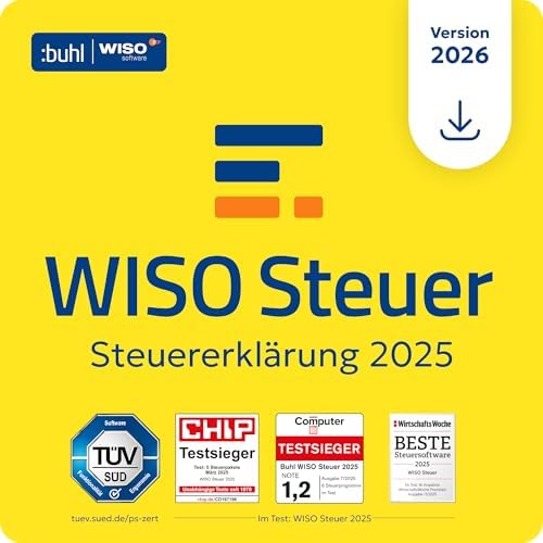 WISO Steuer 2026 (für Steuerjahr 2025) Für Windows, Mac, Smartpho...